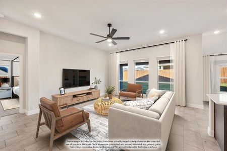 New construction Single-Family house 1016 Cedar River Dr, Godley, TX 76044 plan Carolina - image 13