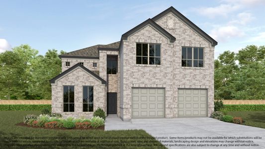 New construction Single-Family house 14722 Poplar Lake Tr, Cypress, TX 77429 plan 553 - image