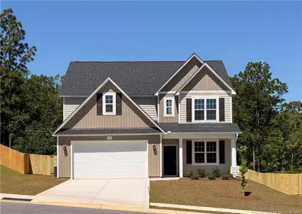 New construction Single-Family house 293 Harborwood St, Lillington, NC 27546 - image