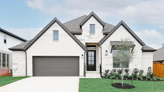 New construction Single-Family house 645 Borchers Blvd, New Braunfels, TX 78132 plan 2519W - image