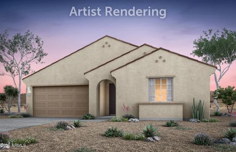 New construction Single-Family house 43010 W Palo Abeto Dr, Maricopa, AZ 85138 plan Stella - image