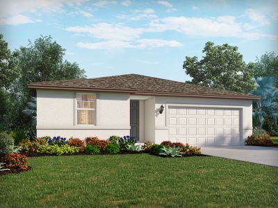 New construction Single-Family house 31487 Malbec Dr, Brooksville, FL 34602 plan Hibiscus - image