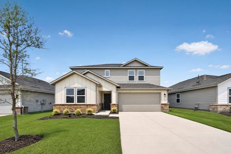 New construction Single-Family house 2331 Buffalo Bayou Wy, Crandall, TX 75114 plan Leander - image