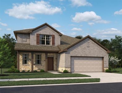 New construction Single-Family house 7919 Jade Crest Dr, Angleton, TX 77515 plan Hyde - image