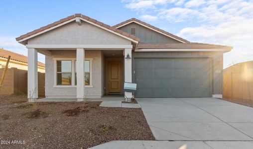 New construction Single-Family house 3787 S 233Rd Ln, Buckeye, AZ 85326 Godavari- photo 1 1