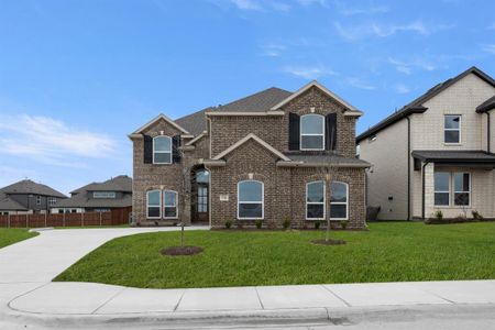 New construction Single-Family house 3710 Milwaukee Ave, Midlothian, TX 76065 plan Princeton FSW (w/Game) - image