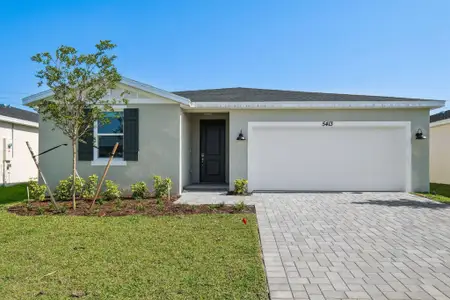 New construction Single-Family house 5413 Hampton Park Cir, Vero Beach, FL 32966 plan Hibiscus - image