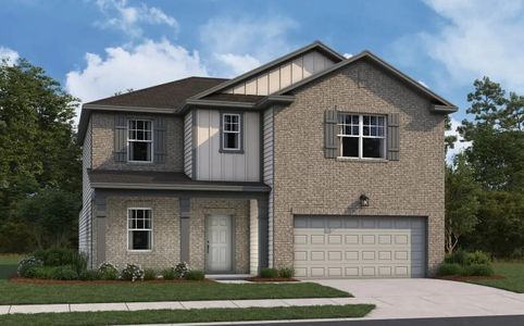 New construction Single-Family house 1044 Star Skye Dr, Brookshire, TX 77423 plan Sagan - image
