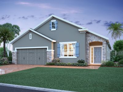 New construction Single-Family house 5043 Prairie Preserve Run, St. Cloud, FL 34772 null- photo 1 1