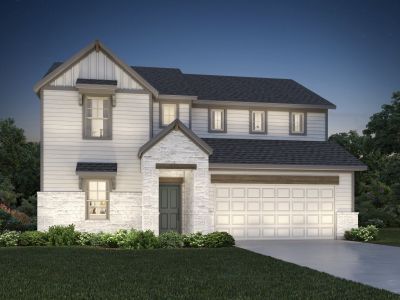 New construction Single-Family house 143 Bonnellis Roost, Cedar Creek, TX 78612 The Kessler (454)- photo 0