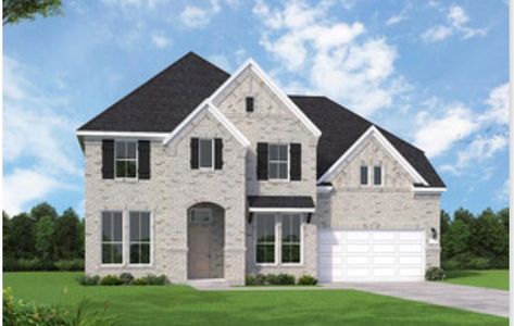 New construction Single-Family house 1744 Howler Wy, Todd Mission, TX 77316 plan Briggs - image