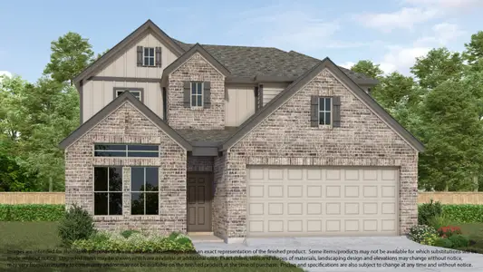 New construction Single-Family house 4028 Sun Bust Ln, Brookshire, TX 77423 plan 252 - image
