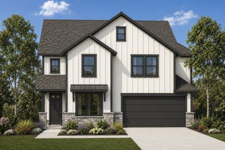 New construction Single-Family house 9817 Waterpark Wy, Ponder, TX 76259 plan The Ivywood - image