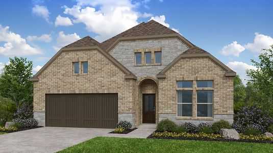 New construction Single-Family house 821 Cottontail Wy, Celina, TX 75009 Merlot- photo 0