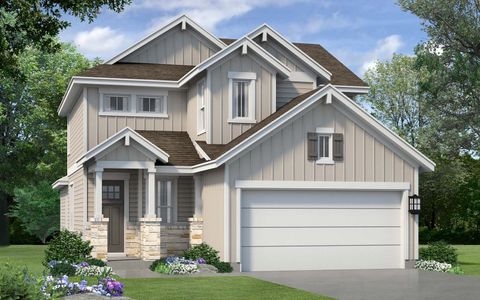 New construction Single-Family house 8508 Tranquil Glade Trl, Austin, TX 78744 Lewis- photo 0