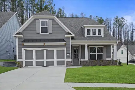 New construction Single-Family house 475 Azalea Xing, Dallas, GA 30132 plan Rabun B - image