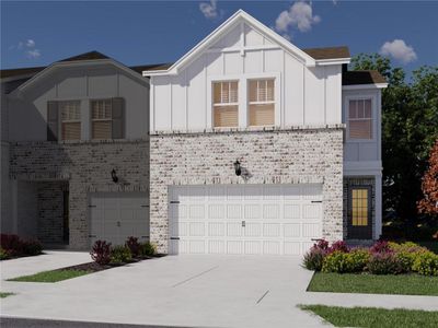 New construction Townhouse house 3372 Brooks Lake Dr, Loganville, GA 30052 - image