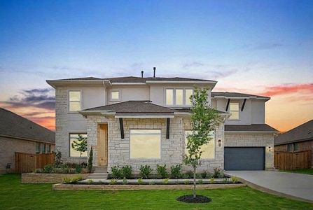 New construction Single-Family house 128 Irvine Pass, Liberty Hill, TX 78642 plan Elissa - image
