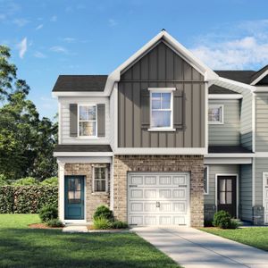 New construction Townhouse house 15 Fellow Dr, Lillington, NC 27546 plan The Wilmington II A Exterior - image