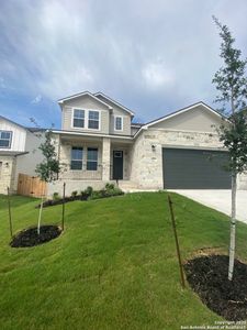 New construction Single-Family house 11111 Carlyle Spgs, Live Oak, TX 78233 Serenity- photo 0