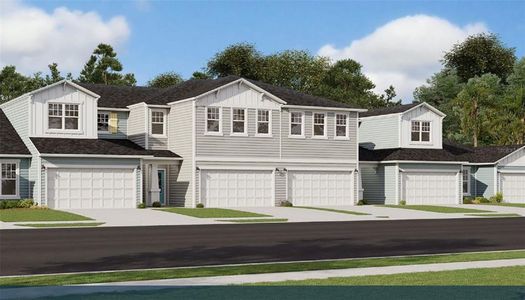 New construction Townhouse house 7618 Sea Oak Ct, Parrish, FL 34219 null- photo 1 1