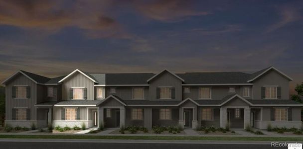 New construction Townhouse house 6721 E 148Th Dr, Unit 4, Thornton, CO 80602 plan Frontier - image