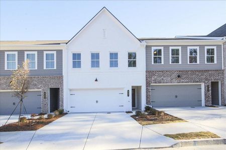 New construction Townhouse house 907 Agate Ln, Lawrenceville, GA 30043 Brooks- photo 1 1