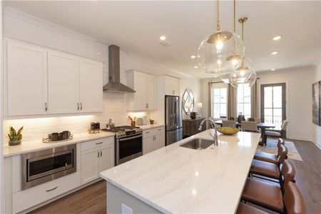 New construction Condo house 4487 Watervale Wy, Unit 283, Peachtree Corners, GA 30092 plan The Cochran - image 15