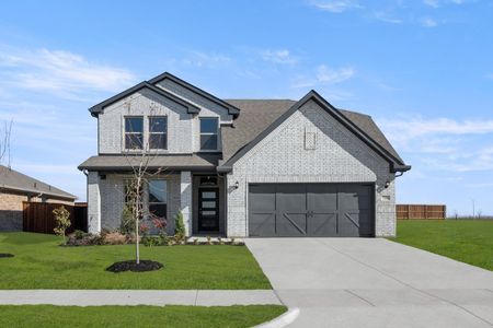 New construction Single-Family house 720 Scarlet Sage Dr, Waxahachie, TX 75165 plan Raleigh - image