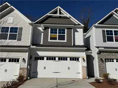 New construction Townhouse house 76 Trace Blf, Dawsonville, GA 30534 - image