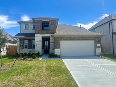 New construction Single-Family house 32011 Sweet Pea Meadows Dr, Hockley, TX 77447 plan Hyde - image