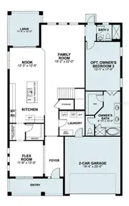 New construction Single-Family house 5291 High Line Dr, St. Cloud, FL 34771 plan Sonoma - Eco Grand Series - image