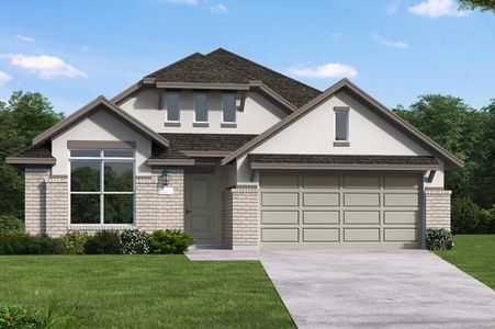New construction Single-Family house 514 Los Aliso Ct, Liberty Hill, TX 78642 plan Kennedale - image