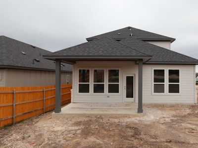 New construction Single-Family house 234 Grayson Elm Pass, Dripping Springs, TX 78620 plan Baltimore - Central Series - image