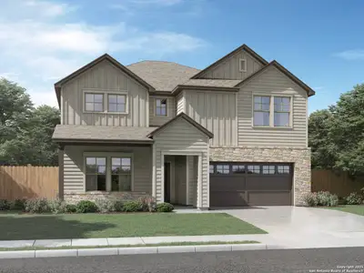 New construction Single-Family house 927 Earp Blvd, San Antonio, TX 78260 plan The Beckley (C459) - image
