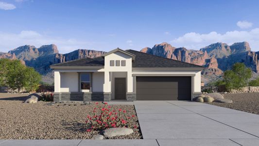 New construction Single-Family house 601 W Bunker Hill St, Florence, AZ 85132 plan Cali - image
