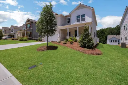 New construction Single-Family house 3198 Shirecrest Ln, Dacula, GA 30019 plan Trenton - image