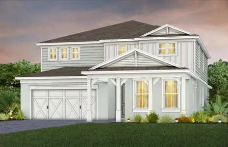 New construction Single-Family house 2627 Clear Night Ave, Kissimmee, FL 34744 plan Serena - image