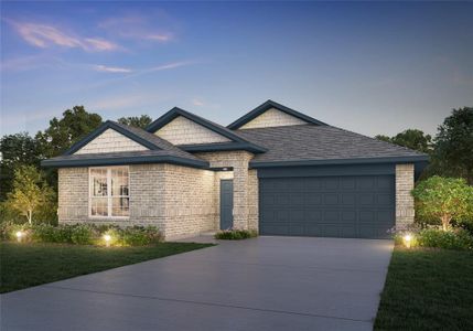 New construction Single-Family house 3013 Waxwing Dr, Brookshire, TX 77423 - photo 0