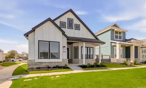New construction Single-Family house 9414 Chatside, Schertz, TX 78154 plan Tobias - image