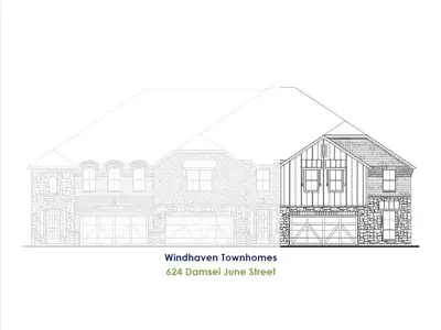 New construction Single-Family house 624 Damsel June St, Lewisville, TX 75056 plan TH Building 13 Unit 3 W - image