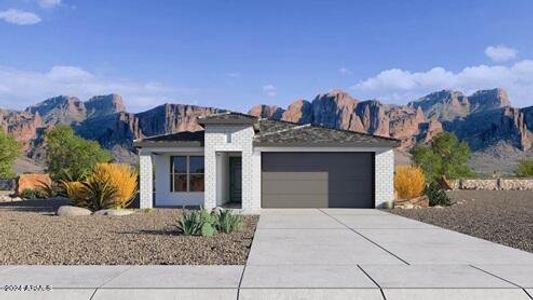 New construction Single-Family house 17645 W Eva Street, Waddell, AZ 85355 Hummingbird- photo 0