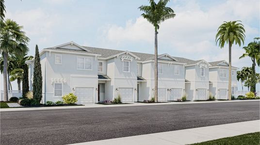 New construction Townhouse house 539 Se Rivergrass St, Port St. Lucie, FL 34984 Cocco- photo 0