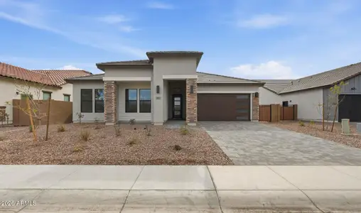 New construction Single-Family house 663 E Grayling Rd, San Tan Valley, AZ 85140 plan Frankfurt - image