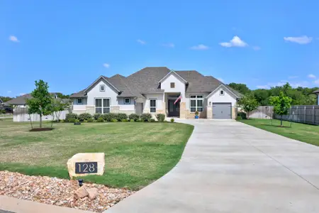 New construction Single-Family house 128 Hamilton Br, Liberty Hill, TX 78642 Annalyse- photo 0