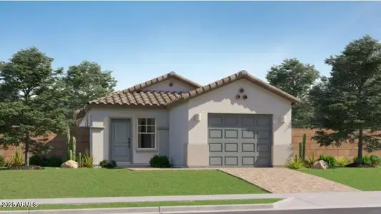 New construction Single-Family house 17630 N Del Mar Ave, Maricopa, AZ 85138 plan Iris Plan 2556 - image