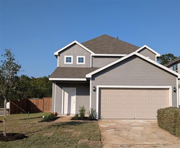 New construction Single-Family house 1401 Mount Bassie Trail, Conroe, TX 77301 - photo 0