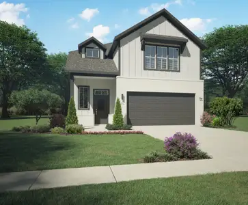 New construction Single-Family house 285 Bendecido Lp, Elgin, TX 78621 Oak- photo 0