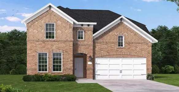 New construction Single-Family house 4504 Blue Mist Dr, Fort Worth, TX 76036 plan Kendall - image