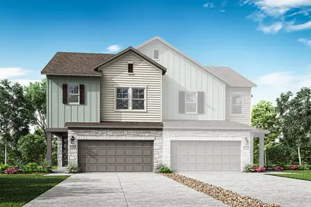New construction Duplex house 306 Emerie Wy, Georgetown, TX 78626 Tribeca- photo 0 0